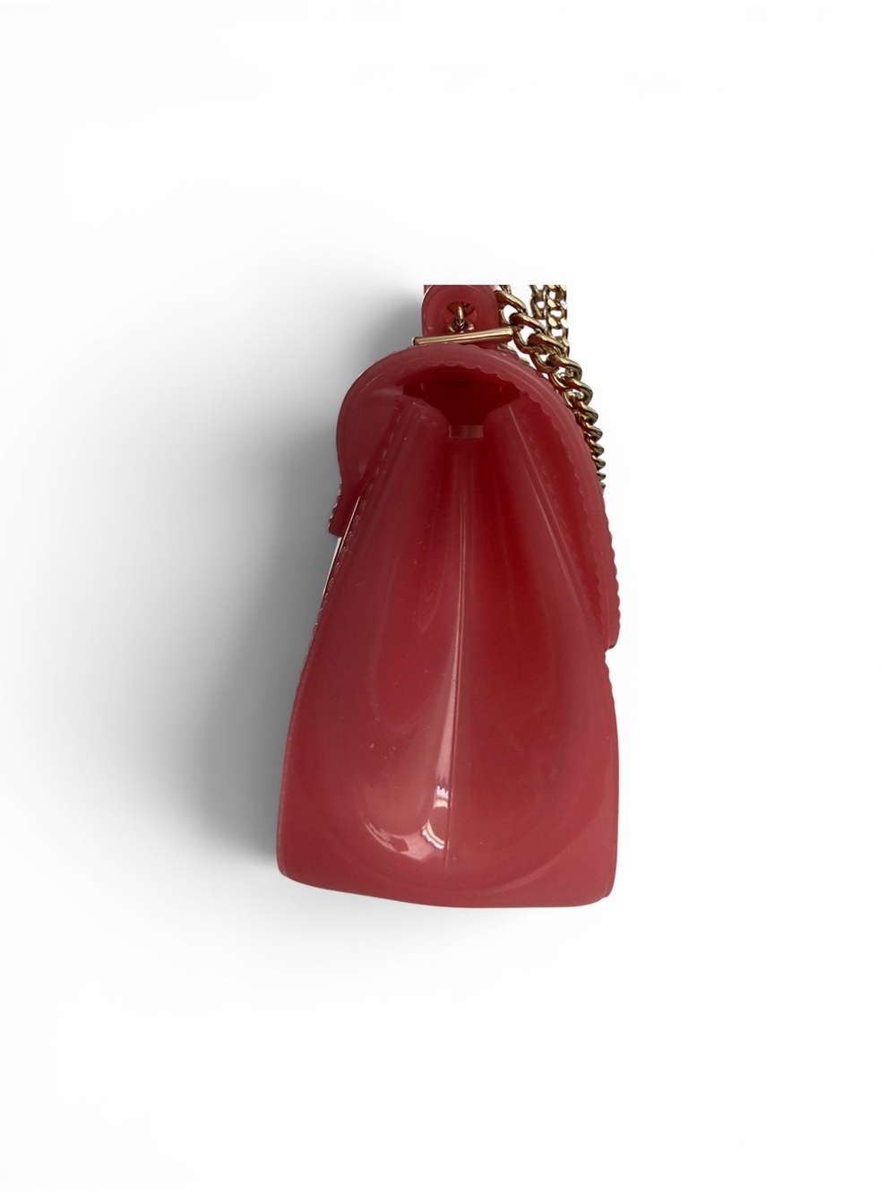 Furla Classic Small Mini Pink Top-Handle Jelly Crossbody Bag NWOT - Picture 7 of 9
